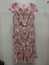 Alex Pink Evening Cocktail Dress size 6P
