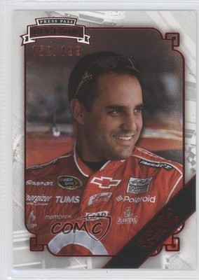 2009 Press Pass Legends Red 152/199 Juan Pablo Montoya #54 6n5