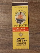 1942 Gould's Men's Shop, Sam Taubs Ring Personalities James J. Braddock (H13)