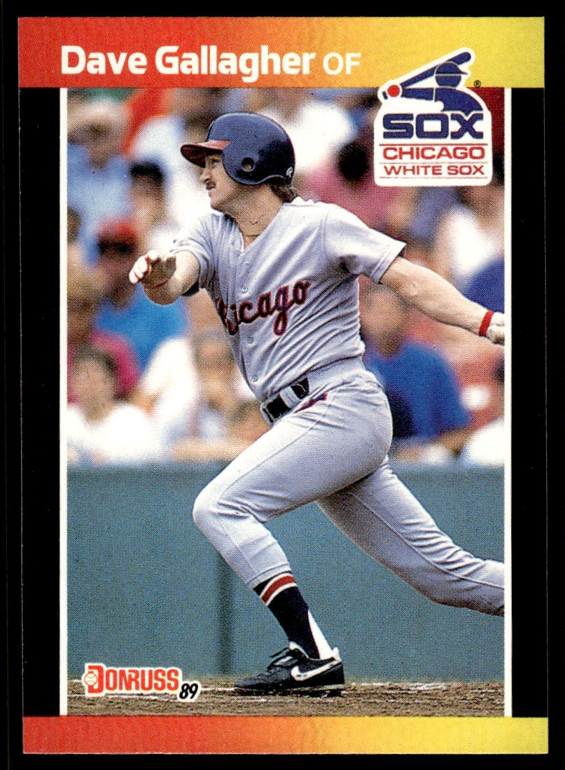 1989 Donruss Dave Gallagher Chicago White Sox #384 18300