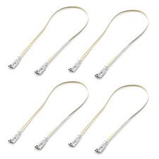 2FT 24inch T5 T8 Tube Light Fixture LED Linkable Cords, Double end Connector ...