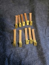 5 Pair Copper Cox Slot Car Pick-Up Brushes Push-In Style Original NOS