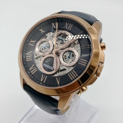 フォッシル グラント 腕時計 ME3029 自動巻き　レザー ネイビー s-l400.jpg