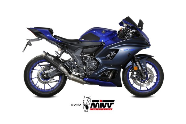 Mivv Gppro Auspuff Komplettanlage Carbon Passend FüR Yamaha YZF-R7 2022-2024-image