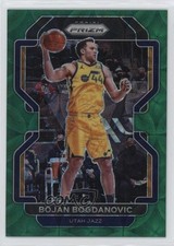 2021-22 Panini Prizm Choice Green Prizm 4/8 Bojan Bogdanovic #67 e3p