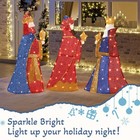 Yescom 3-Piece Three Kings with Gifts Christmas Decorations for Indoor Outdoor — photo 7