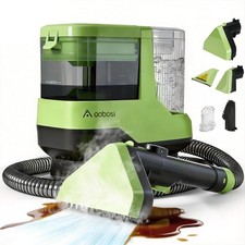 Portable Carpet Cleaner Machine, 17Kpa Upholstery Steam Cleaner with Smart Vo...
