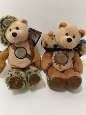 Lot of 2 Limited Treasures Coin Bears Clark Bison Nickel Sacagawea Dollar Tags