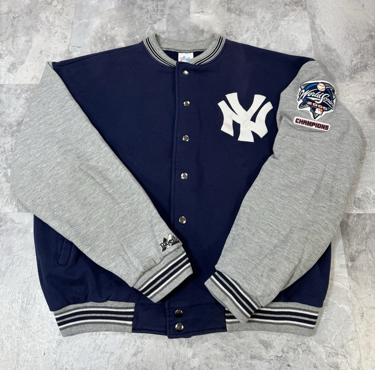 Vintage New York Yankees 2000 World Series Varsity Jacket Majestic