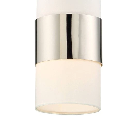 Crystorama Grayson 6" Wide Polished Nickel Mini Pendant - Picture 3 of 7