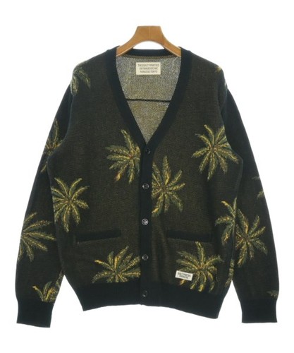 WACKO MARIA Cardigans BlackxGreenxYellowetc.(Patterned) M 2200689137075