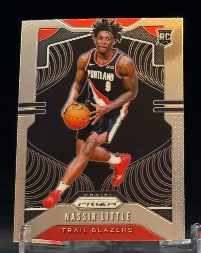 2019-20 Panini Prizm Rookie Card #269 Nassir Little Portland Trail Blazers