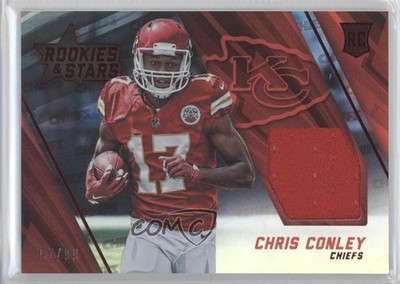 2015 Panini Rookies & Stars Longevity Team Logo Type 97/99 Chris Conley RC 4g6