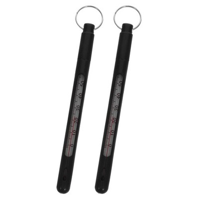 2 Pcs Bachthermometer Zum Fliegenfischen Für Teich Testen Der Wassertemperatur