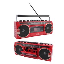 Retro Cassette Tape Player Recorder AM FM SW Radio With Speaker