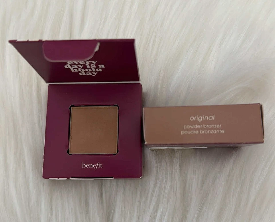 Lot of 2 Benefit Hoola Pressed Powder Matte Bronzer ORIGINAL Sample 1.8g 0.06oz - Image 2 of 3