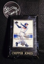 2002 Upper Deck Honor Roll - Dream 9 Chipper Jones #5 With Plack