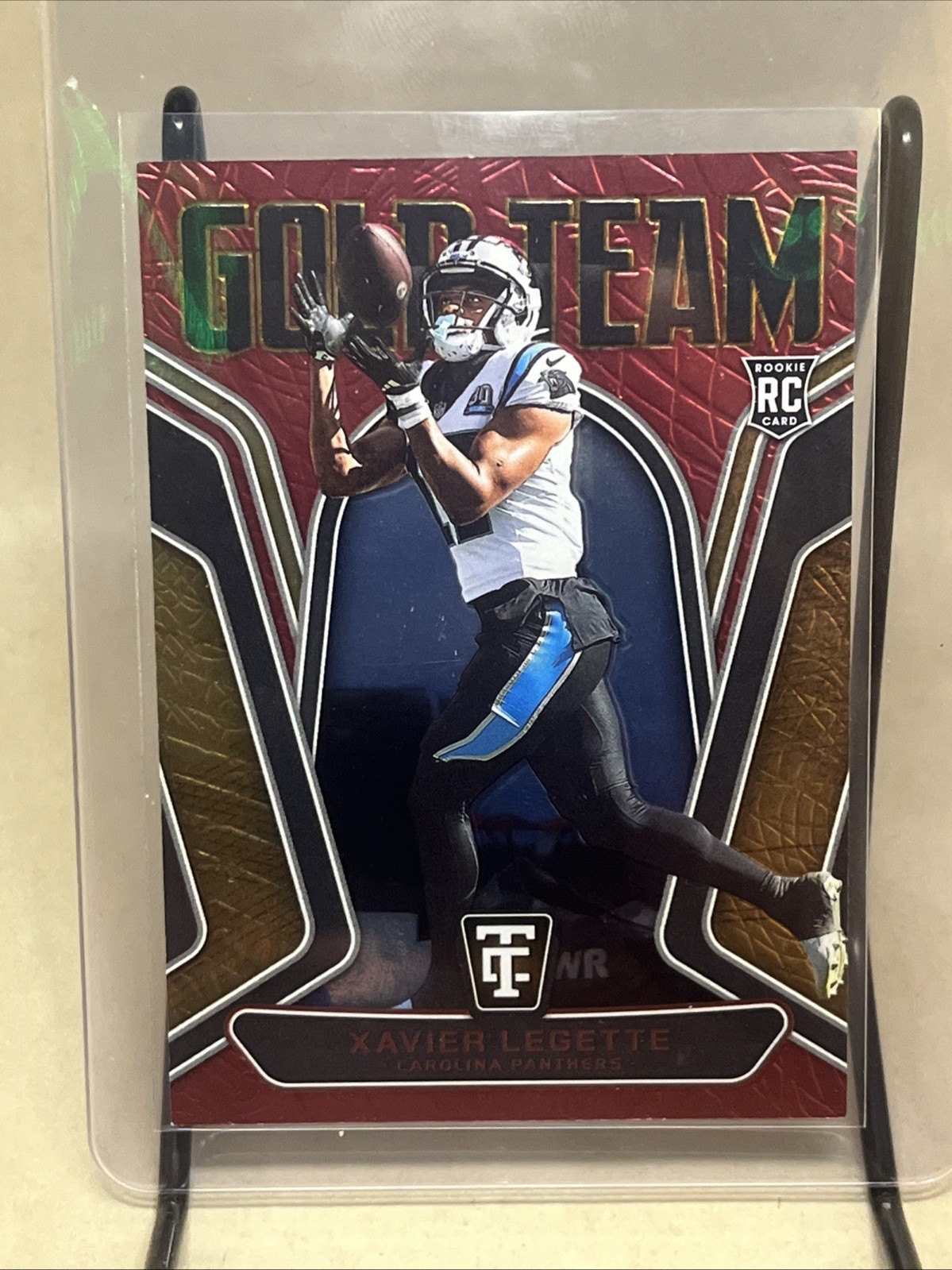 Xavier Legette Panini Totally Certified Gold Team #24 Mirror Red