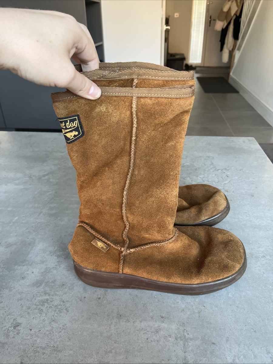 Rocket Dog Tan Sugar Daddy suede Boots UK4 Brown UK