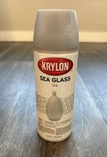 NOS Krylon Sea Glass Ice Spray Paint Semi-Translucent Frosted Finish Discontinue