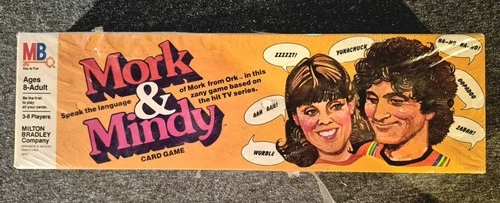 *SALE!* VINTAGE 1978 Mork & Mindy Card Game -Milton Bradley New Sealed FREEESHIP