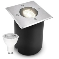 LED Bodeneinbauspot IP67 Juavi GU10 Dimmbar 7W Neutralweiß Gartenspot AußEnlampe