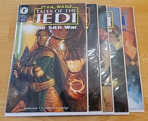 Star Wars Tales of the Jedi Sith War #1–4,6 (1995) Dark Horse Lot