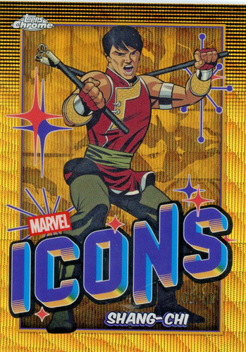 Shang-Chi [SuperFractor] #MI-9 Marvel 2025 Topps Chrome Icons card