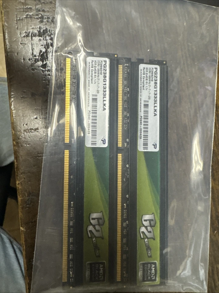AMD 4GB 1333MHz RAM Sticks - Image 2 of 2