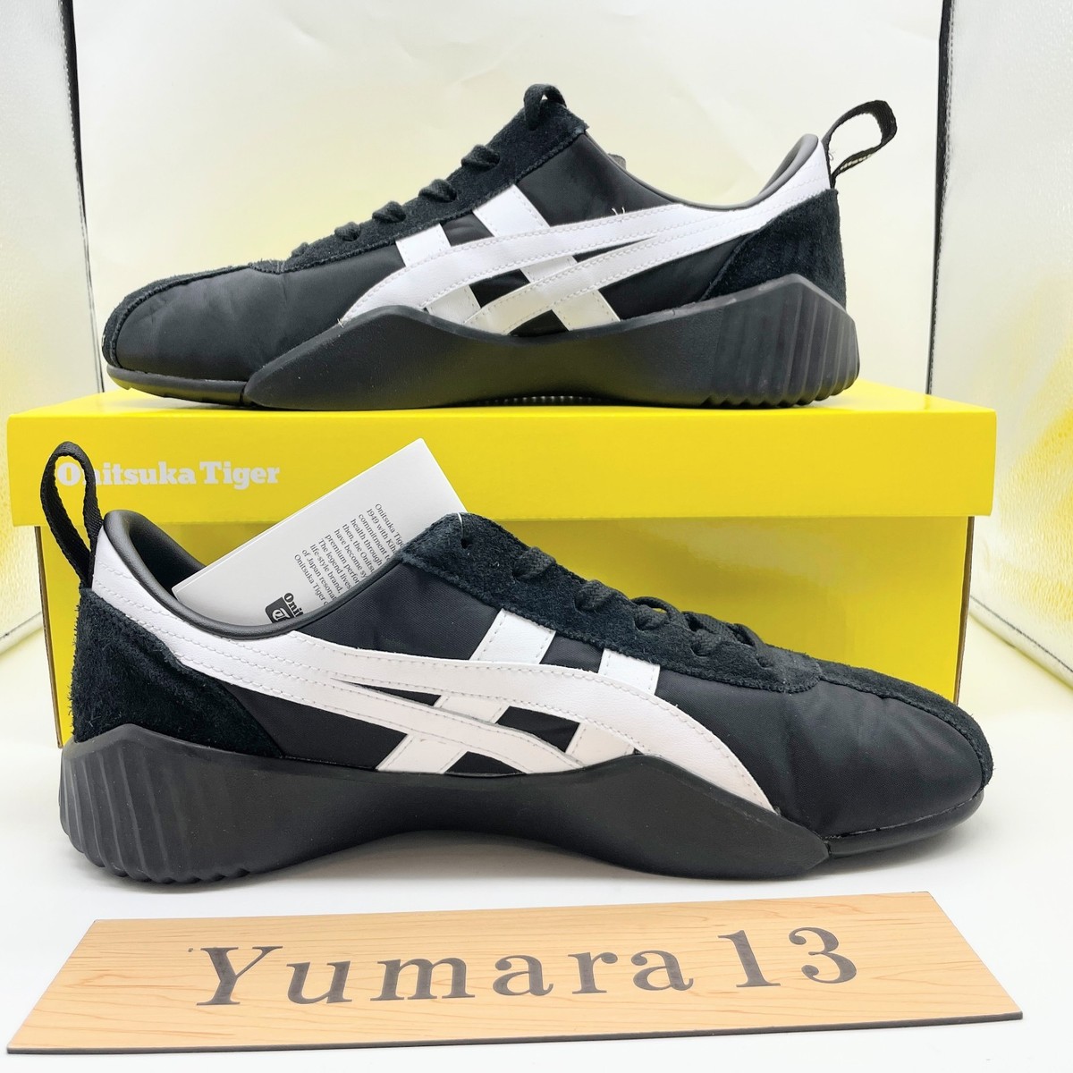 Onitsuka Tiger ACROMOUNT BLACK/WHITE 1183b257-001 Unisex Size | eBay