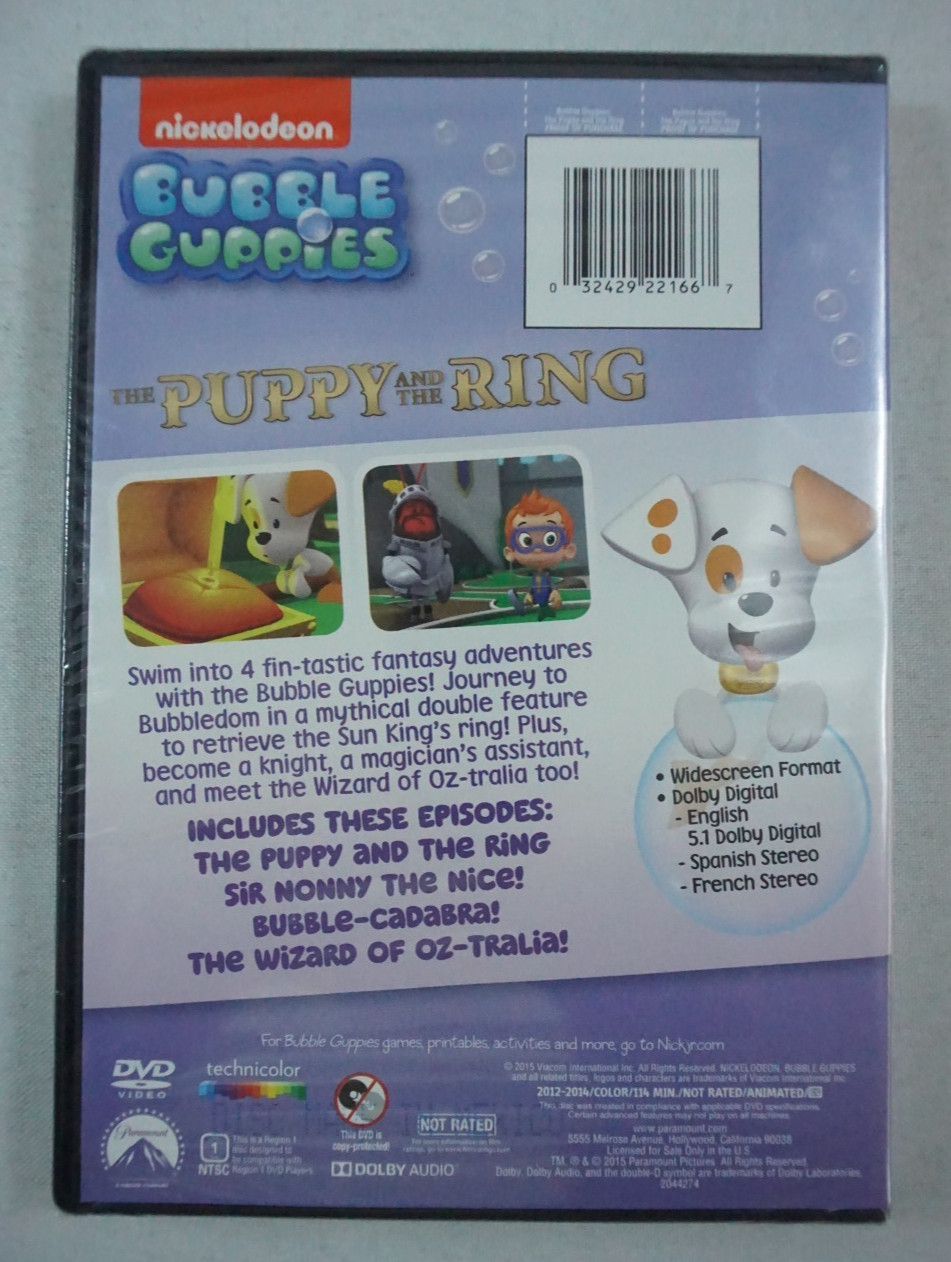 Bubble Guppies: The Puppy and the Ring - NEW SEALED