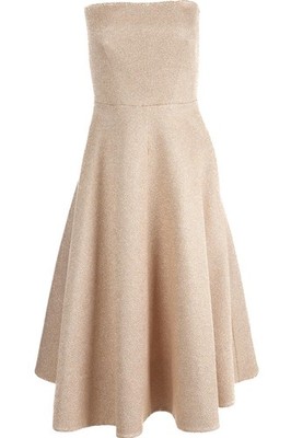 ROCHAS PINK JACQUARD MIDI DRESS UK 10