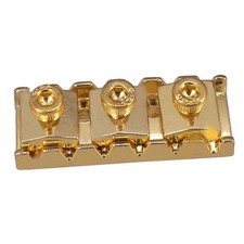 E-Gitarrensaite Sicherungsmutter Ersatzsteg Teile 42 mm Gold Metall