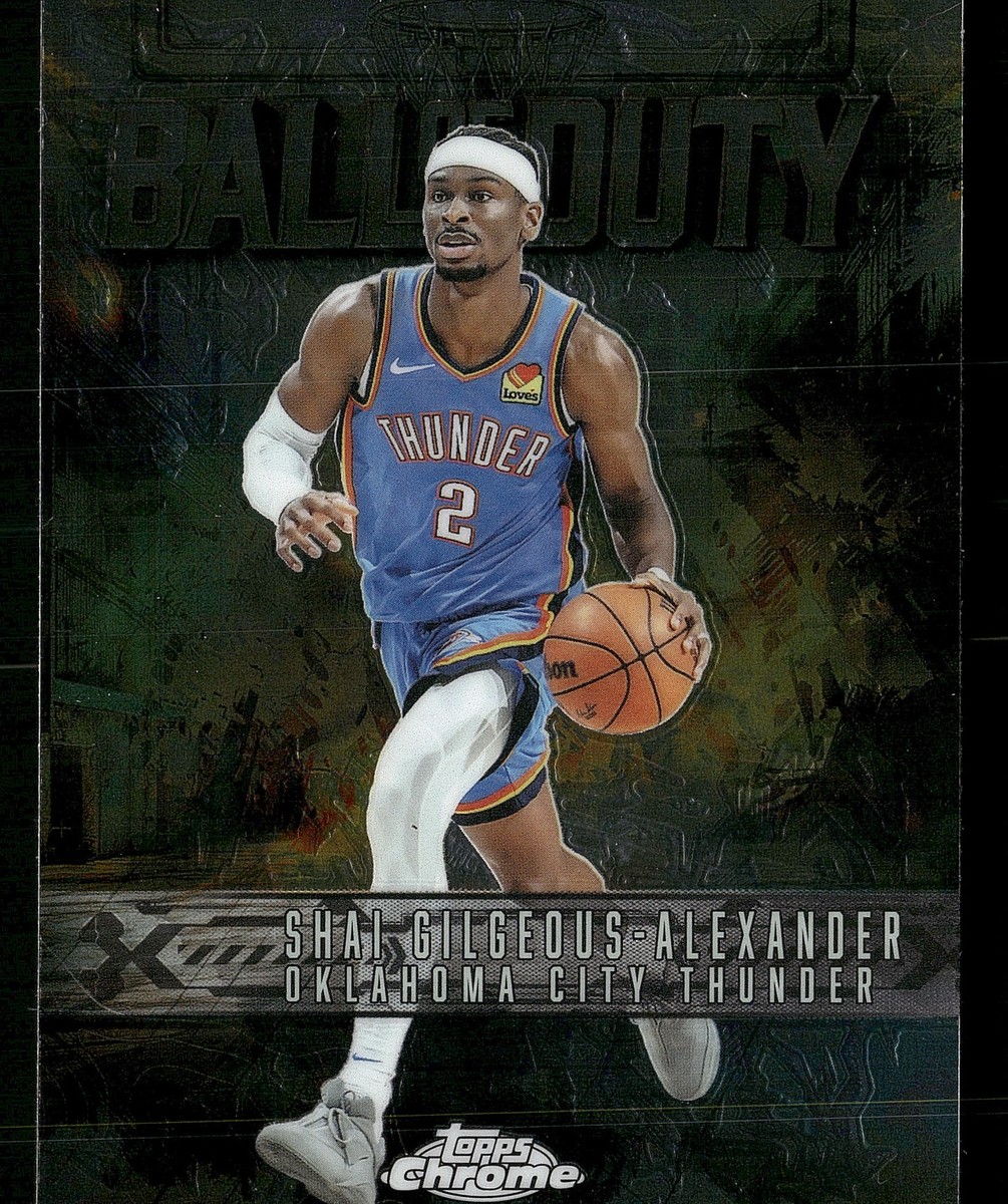 新品CD The Formula / 9th Wonder、Bucksho激レア 2025-26 Topps Chrome Shai Gilgeous-Alexander Ball of Duty #BD-6 | eBay
