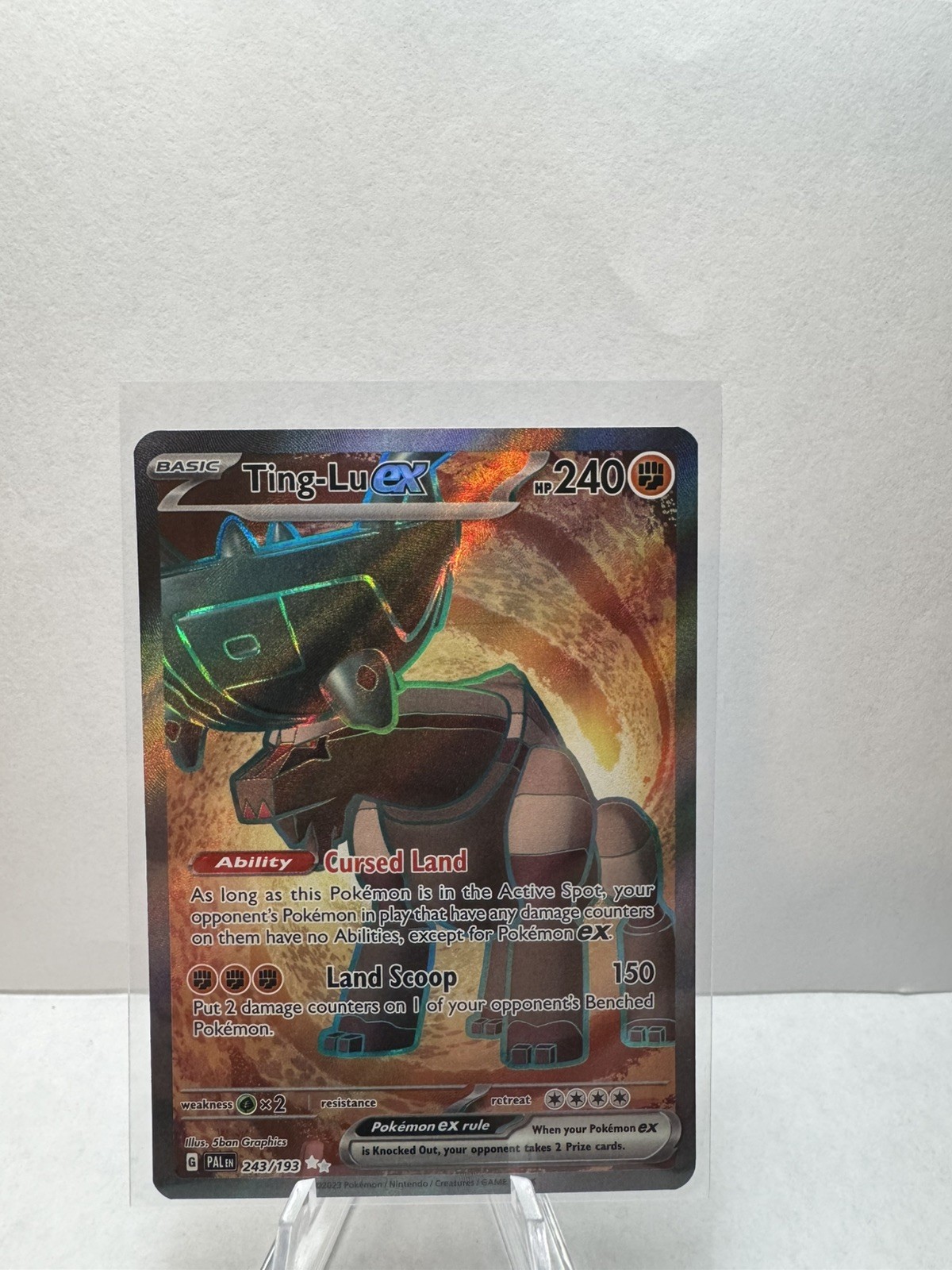 Ting Lu ex 243/193 SV02: Paldea Evolved NM