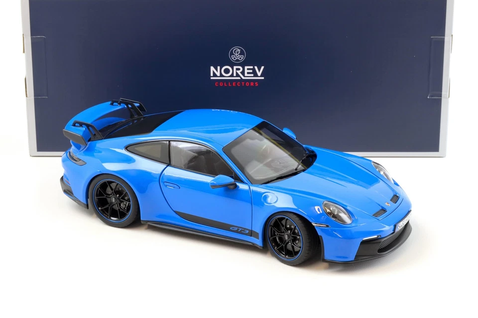 1:18 Norev Porsche 911 (992) GT3 Coupé Shark Blue 2021 - Limité 504 Pcs. - Photo 2/4