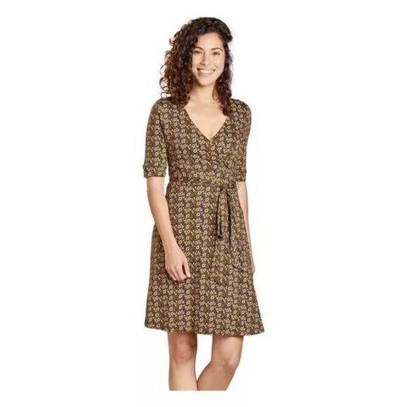 Toad and co clearance cue wrap cafe dress