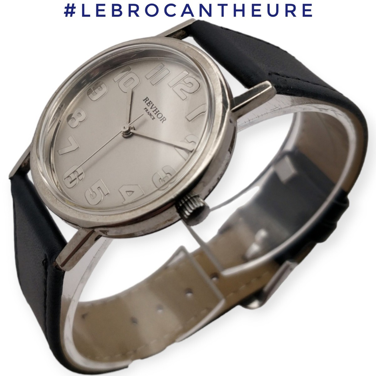 Revhor France Cal Quarz fe 6120 1990s ⌚️Lebrocantheure Armbanduhr Vintage  Watch