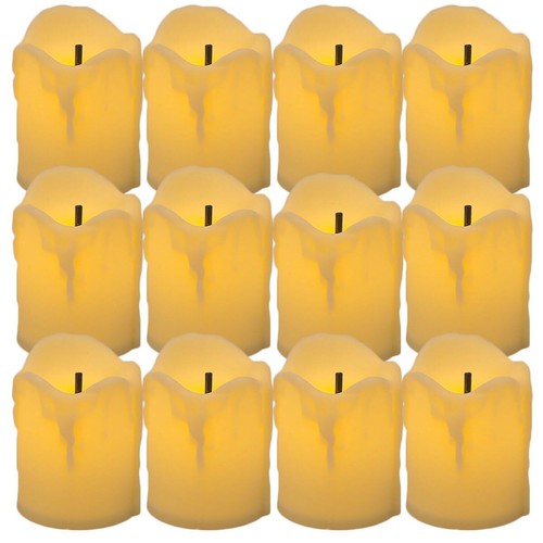 LED Tealight Candle 12pcs Led Votive Candle Battery Powered Tea Light