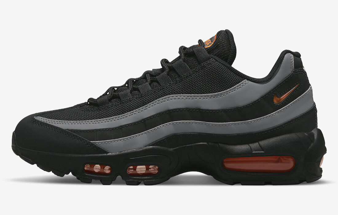 Nike Air Max 95 Halloween Black Iron Grey Safety Orange Nike Air Max 95 Halloween Black Iron Grey Safety Orange