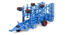 Bruder 02228 Lemken Grubber Koralin 9 Anhänger Pflug Sämaschine Traktor