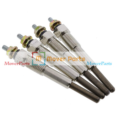 4PCS Plug Glow 9-82511978-0 for Isuzu C240 C190 C201 C221 D500 4BA1 4FA1 3AA1