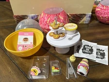 Premade Make it Mini Food Diner Series 2 LEMON TARTLETS TARTS Set Kawaii Cute