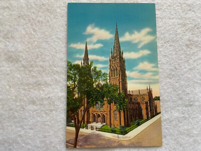 Cathedral of the Immaculate Conception, Albany New York  Vintage Postcard