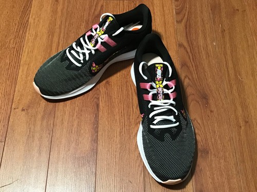 Rare Nike Downshifter 9 se Floral Swoosh Black Lotus Rosa BQ9263-001 Talla  11 | eBay