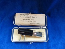 Vintage Graflex photo tube assembly, catalog No. 2147, for Stroboflash