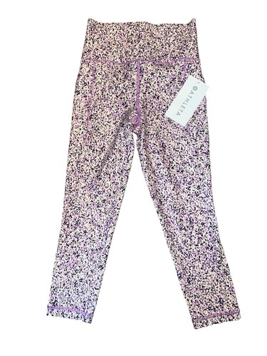 Athleta 383956 Women's Multicolor Contender Dazzle 7/8 Tight Sz S