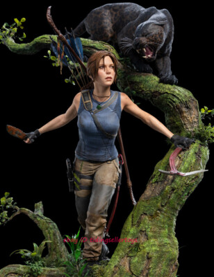 WETA Shadow of the Tomb Raider Lara Croft Statue 1/4 Resin Statue Deluxe Ver.