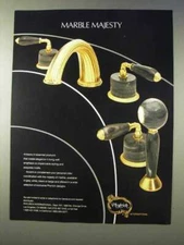 1986 Phylrich Bath Fixtures Ad - Marble Majesty