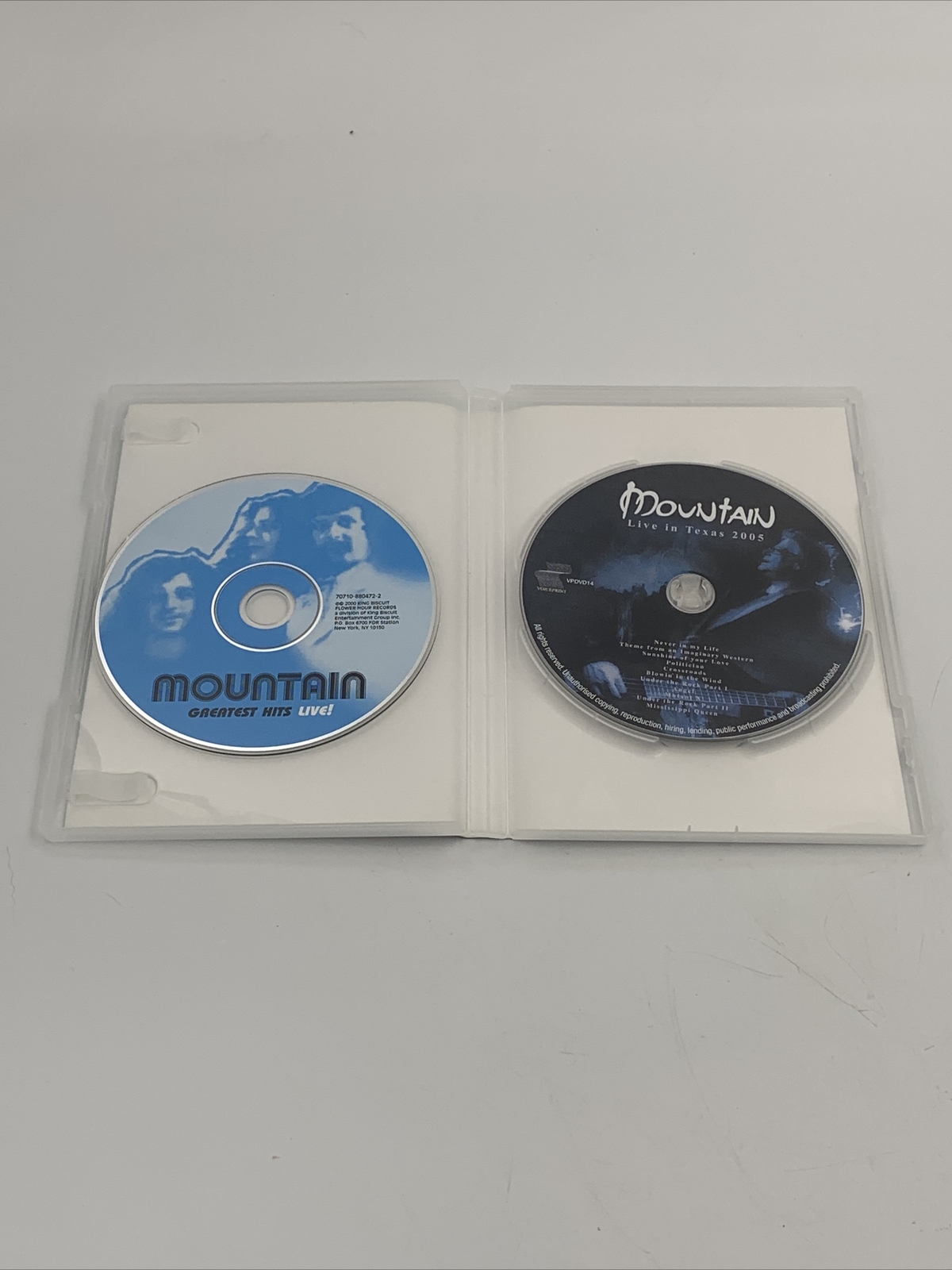 Mountain Live In Texas 2005 DVD eBay